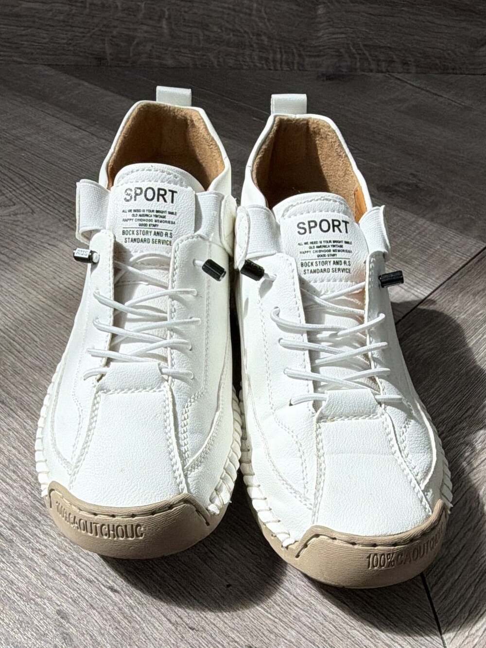 Rock Story Bock Story and R.S Standard Service White Casual Shoes